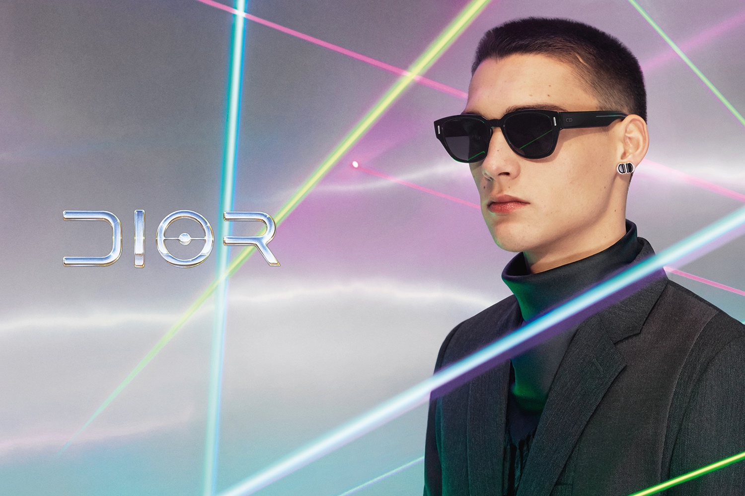 dior2019男装系列广告大片超强未来感风格